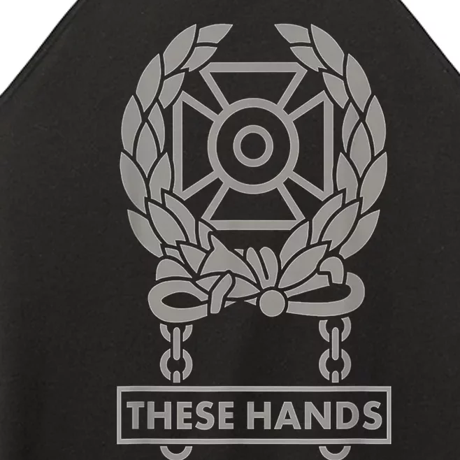 These Hands Expert Badge Women’s Perfect Tri Rocker Tank