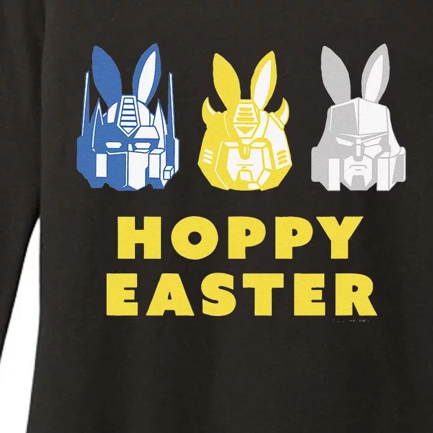 Transformers Hoppy Easter Group Bunny Line Up Womens CVC Long Sleeve Shirt