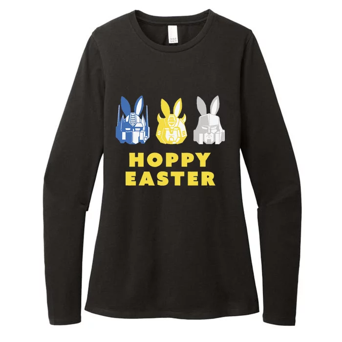 Transformers Hoppy Easter Group Bunny Line Up Womens CVC Long Sleeve Shirt