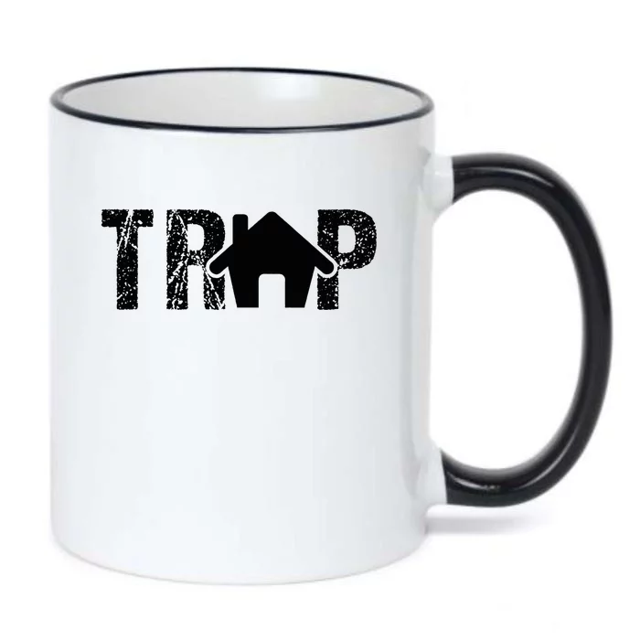 Trap House Edm Rave Outfit Dance Festival Dj Black Color Changing Mug