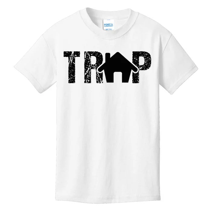 Trap House Edm Rave Outfit Dance Festival Dj Kids T-Shirt