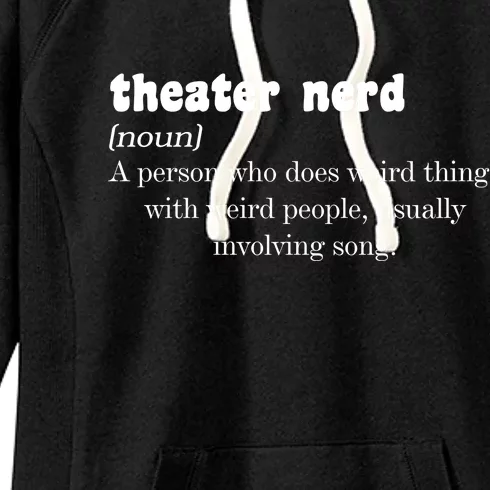 Theater Nerd Women's Fleece Hoodie