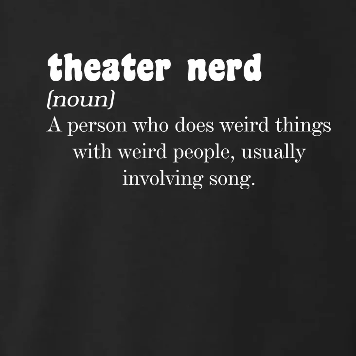 Theater Nerd Toddler Hoodie