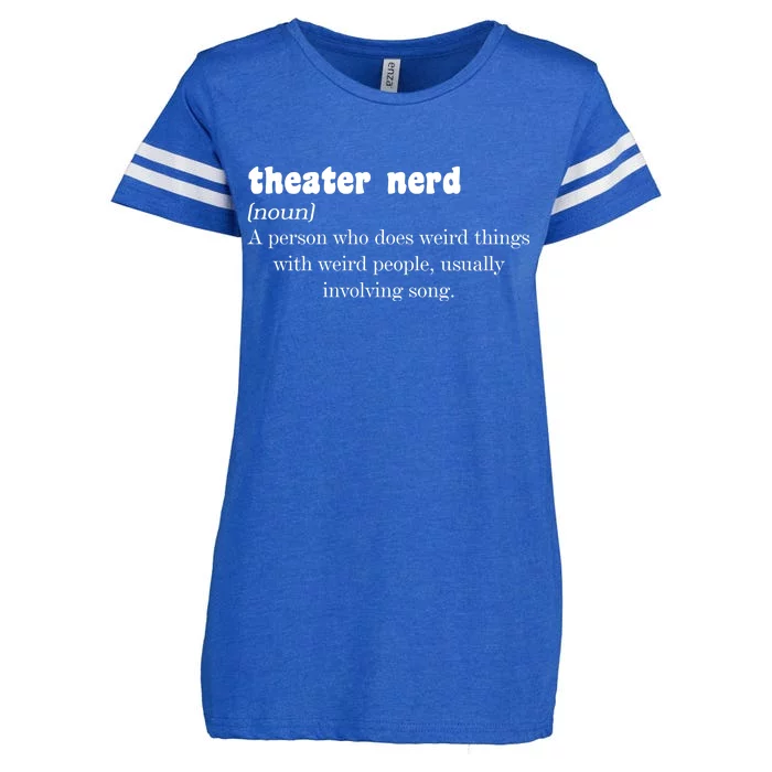 Theater Nerd Enza Ladies Jersey Football T-Shirt