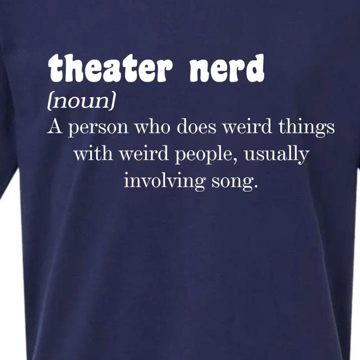 Theater Nerd Sueded Cloud Jersey T-Shirt