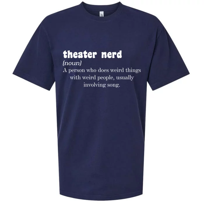 Theater Nerd Sueded Cloud Jersey T-Shirt