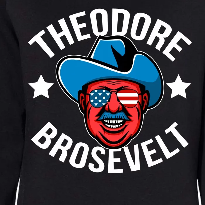 Theodore Brosevelt Womens California Wash Sweatshirt