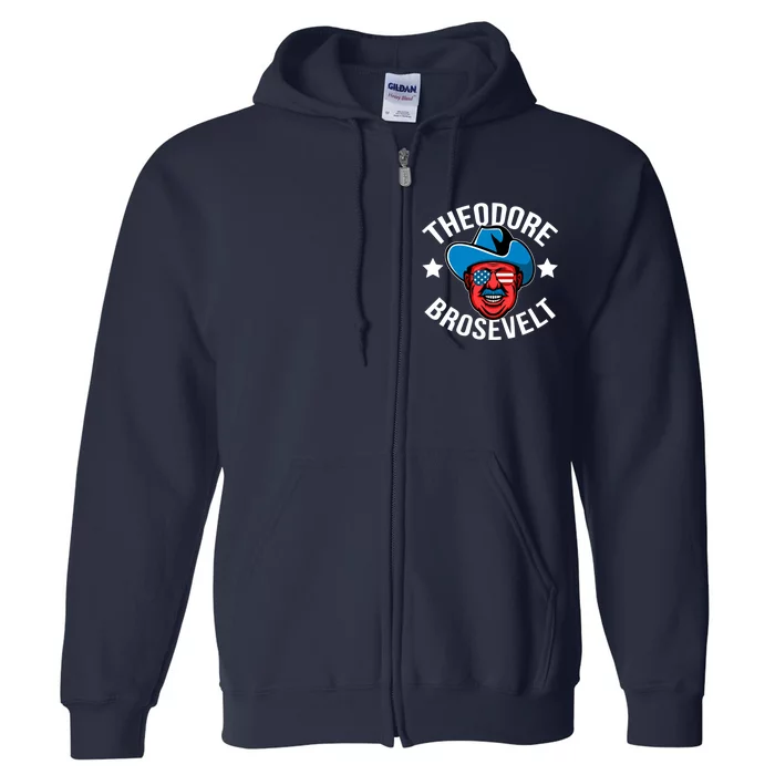 Theodore Brosevelt Full Zip Hoodie