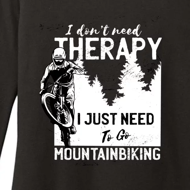 Therapy Mountain Biking Womens CVC Long Sleeve Shirt