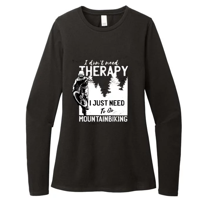 Therapy Mountain Biking Womens CVC Long Sleeve Shirt