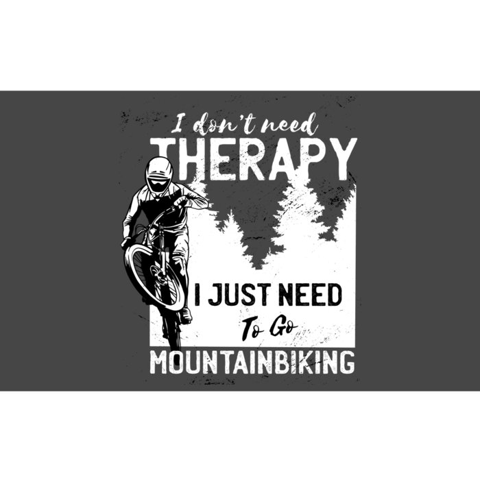 Therapy Mountain Biking Bumper Sticker