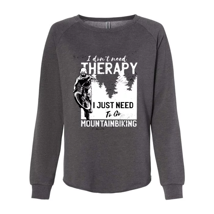 Therapy Mountain Biking Womens California Wash Sweatshirt