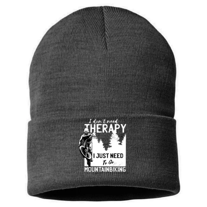 Therapy Mountain Biking Sustainable Knit Beanie