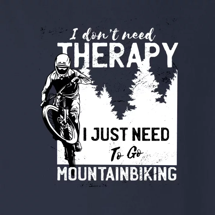 Therapy Mountain Biking Toddler Long Sleeve Shirt