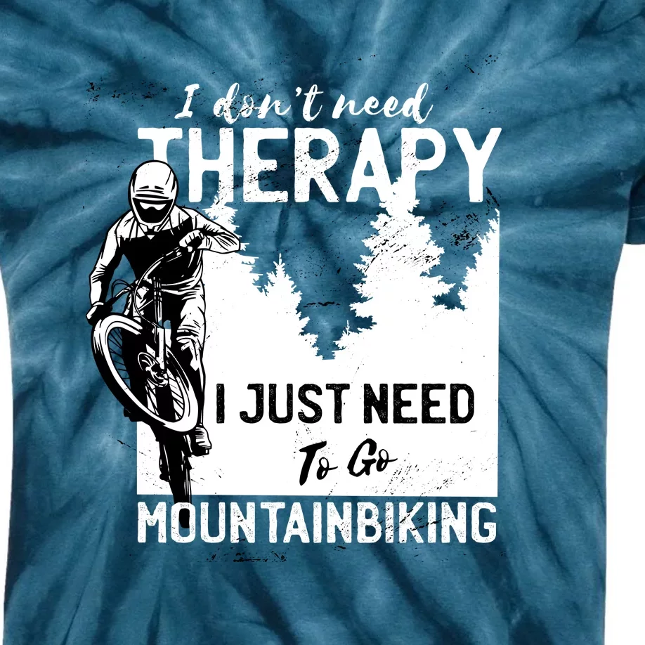 Therapy Mountain Biking Kids Tie-Dye T-Shirt