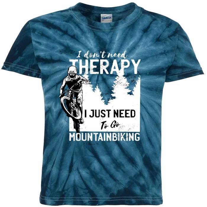 Therapy Mountain Biking Kids Tie-Dye T-Shirt