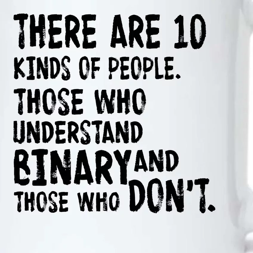 There Are 10 Kind of People Binary Black Color Changing Mug