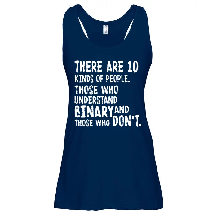 There Are 10 Kind of People Binary Ladies Essential Flowy Tank