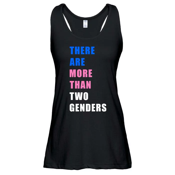 There Are More Than Two Genders Ladies Essential Flowy Tank