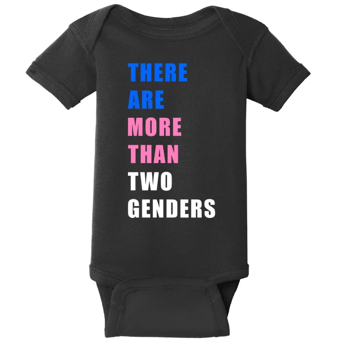 There Are More Than Two Genders Baby Bodysuit