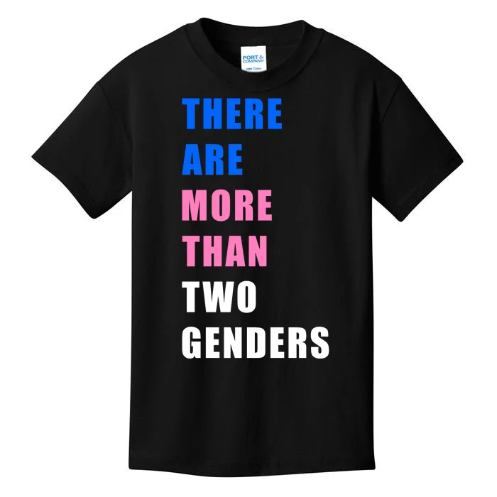 There Are More Than Two Genders Kids T-Shirt