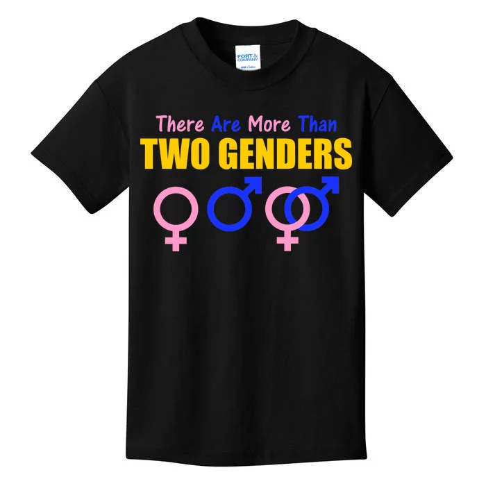 There Are More Than Two Genders Gender Signs Kids T-Shirt