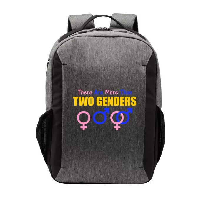 There Are More Than Two Genders Gender Signs Vector Backpack