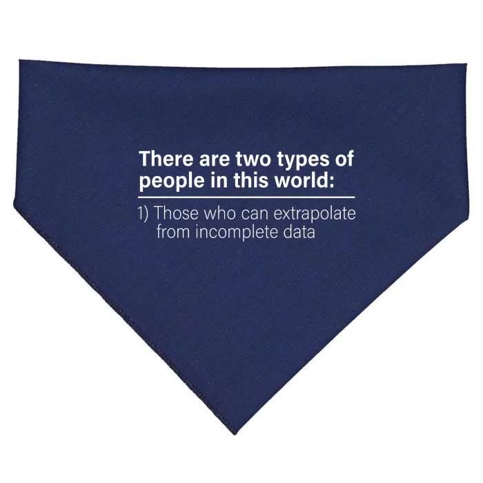 There Are Two Types Of People In This World USA-Made Doggie Bandana