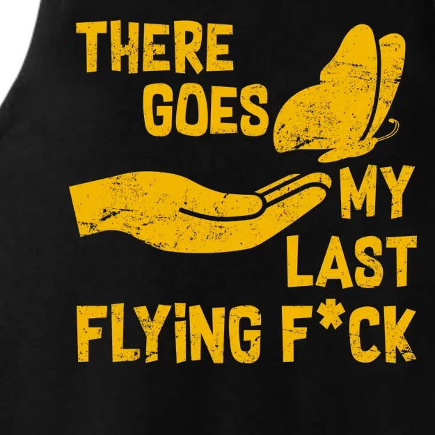 There Goes My Last Flying F*ck Ladies Tri-Blend Wicking Tank