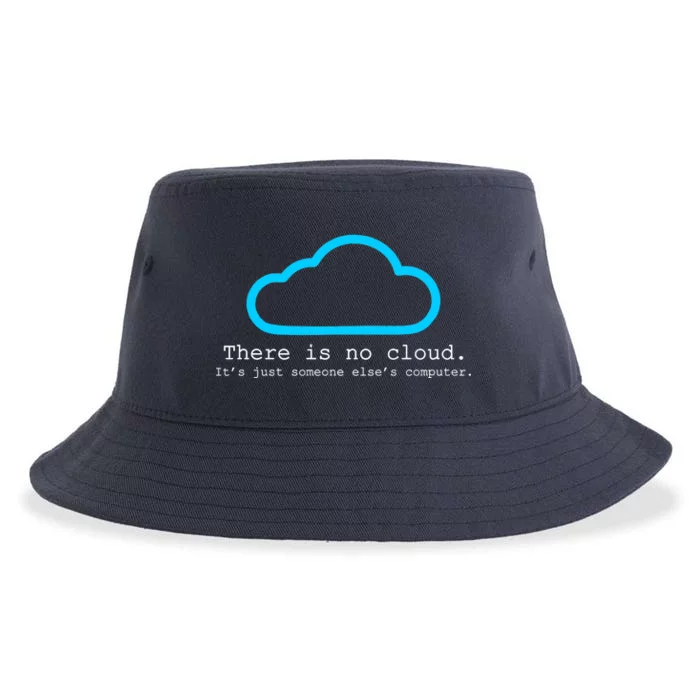 There is No Cloud. It's Just Someone Else's Computer. Sustainable Bucket Hat