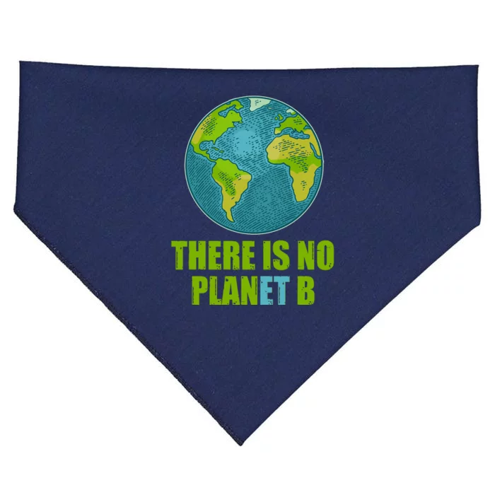 There is No Plan B Celebrate Earth Day USA-Made Doggie Bandana