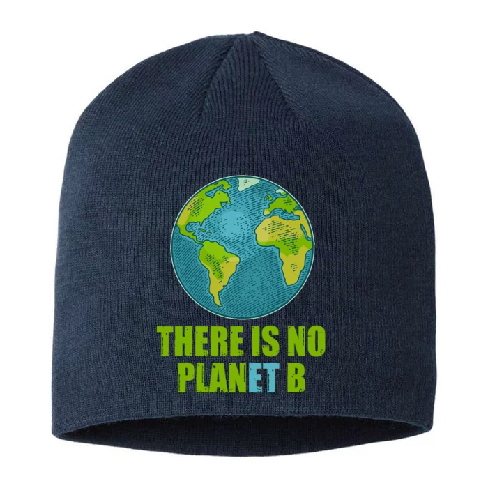 There is No Plan B Celebrate Earth Day 8 1/2in Sustainable Knit Beanie