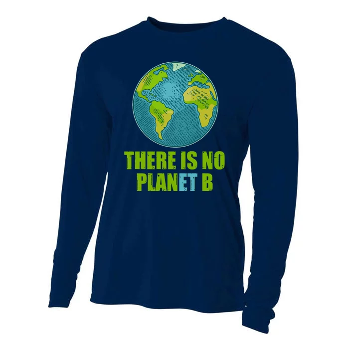 There is No Plan B Celebrate Earth Day Cooling Performance Long Sleeve Crew