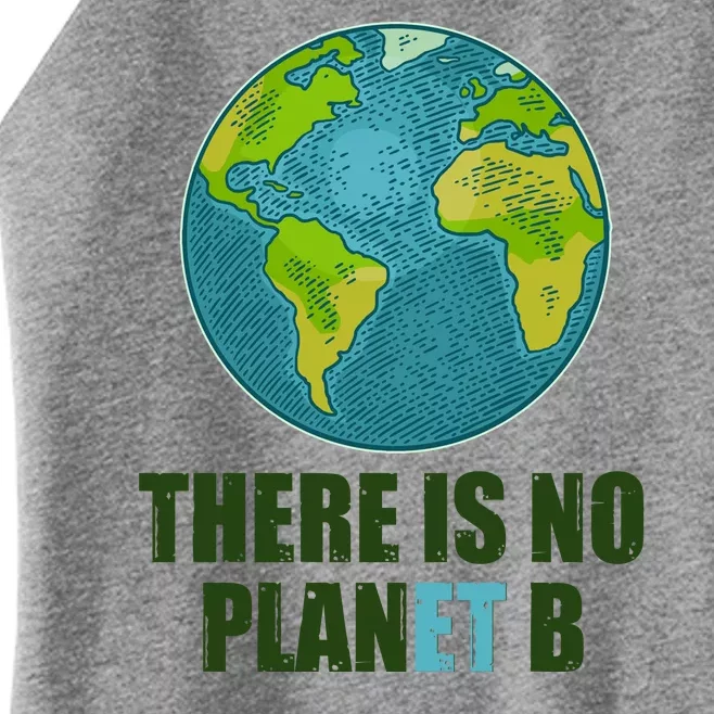 There is No Plan B Celebrate Earth Day Women’s Perfect Tri Rocker Tank