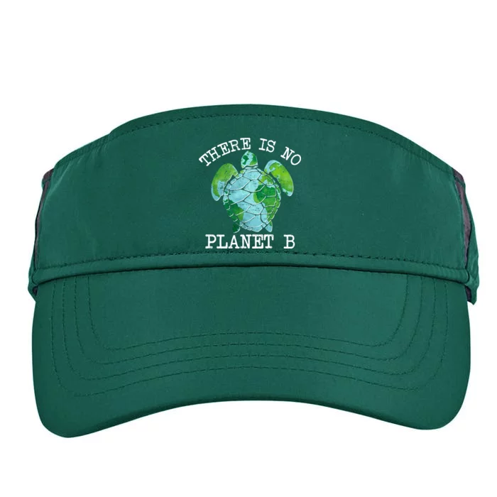 There is No Planet B Earth Adult Drive Performance Visor