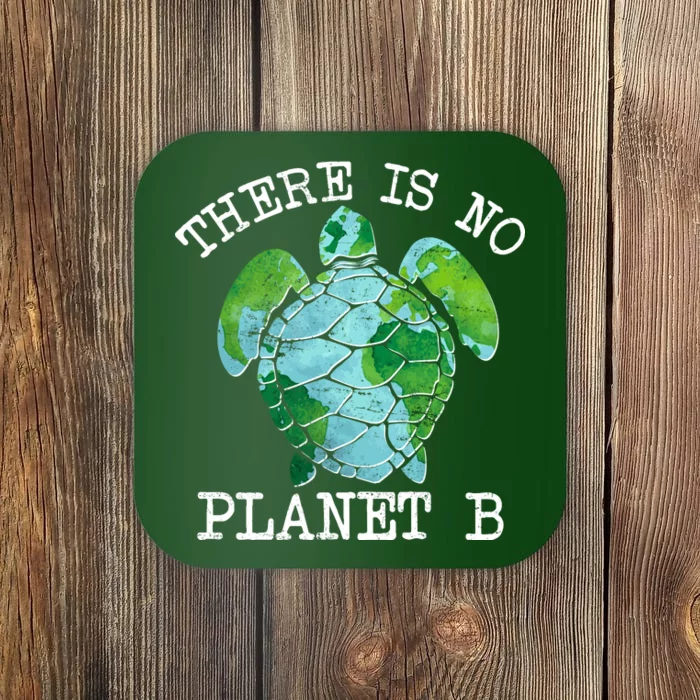 There is No Planet B Earth Coaster