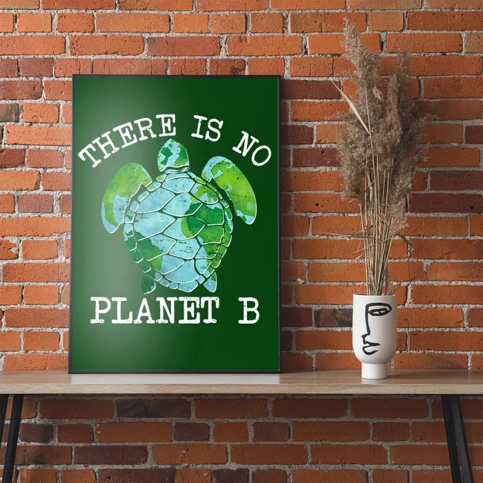 There is No Planet B Earth Poster