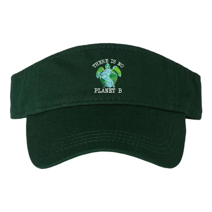 There is No Planet B Earth Valucap Bio-Washed Visor