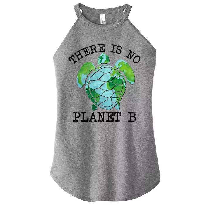 There is No Planet B Earth Women’s Perfect Tri Rocker Tank