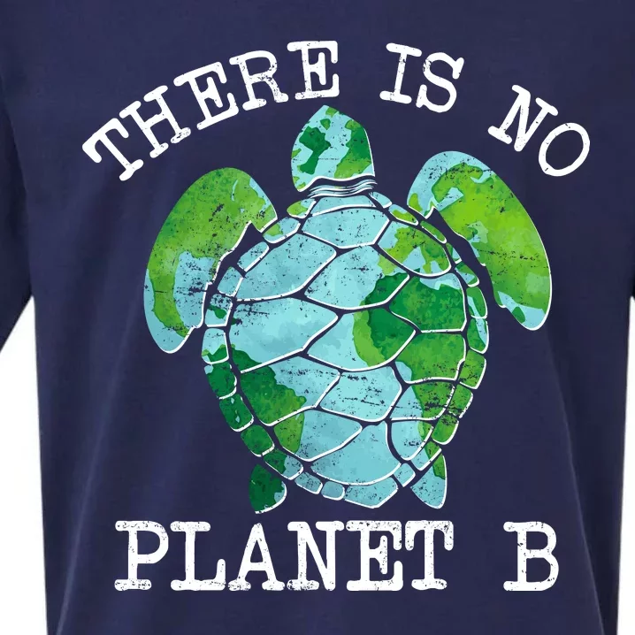 There is No Planet B Earth Sueded Cloud Jersey T-Shirt