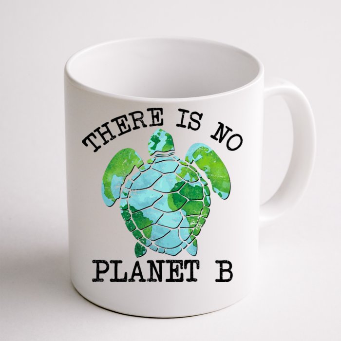 There is No Planet B Earth Front & Back Coffee Mug