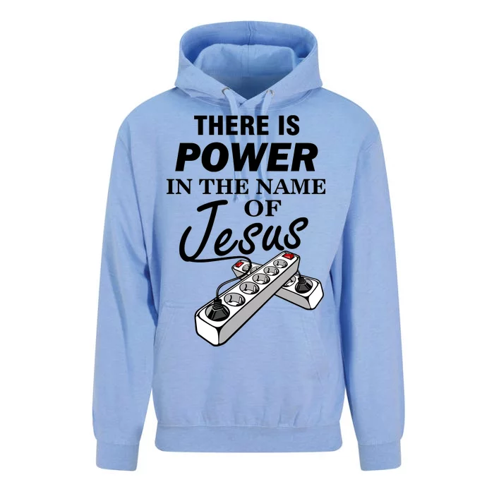 There Is Power In The Name of Jesus Unisex Surf Hoodie