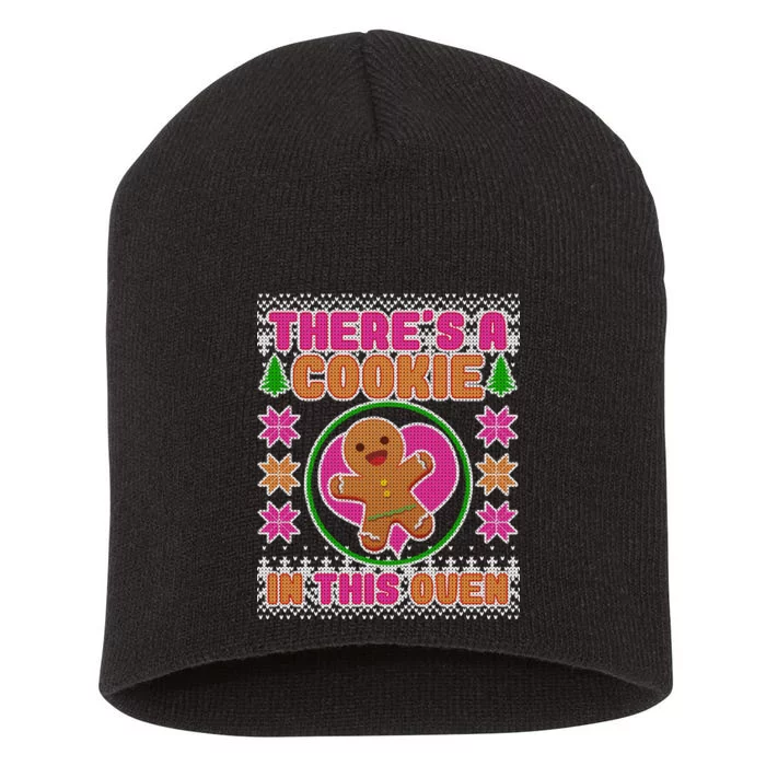 There's A Cookie In This Oven Short Acrylic Beanie