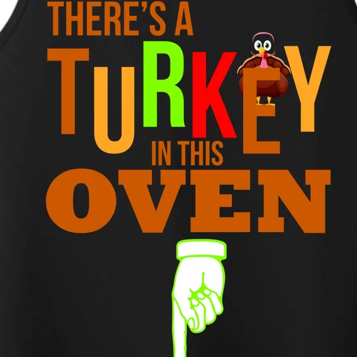 There's A Turkey In This Oven Performance Tank