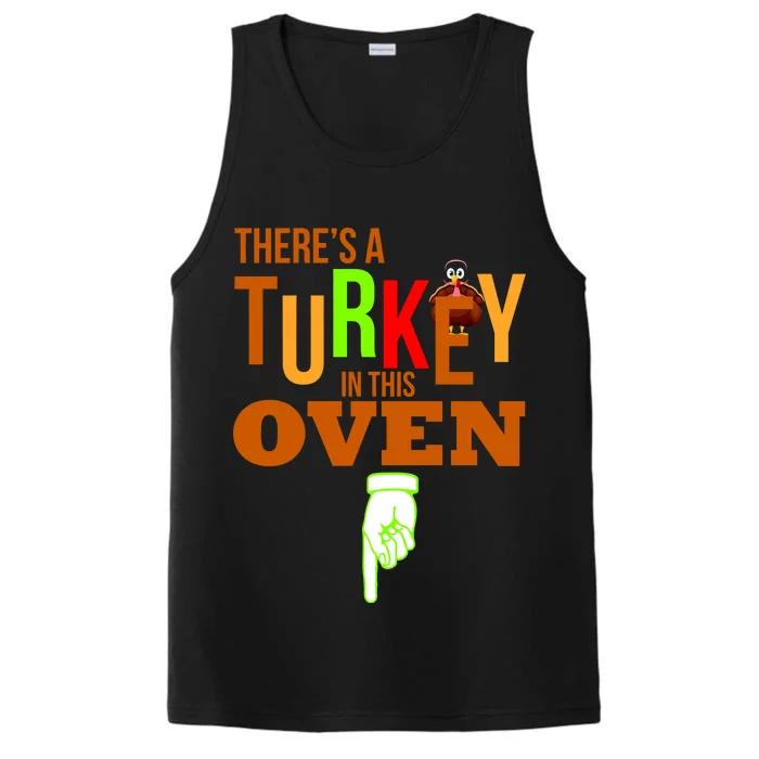 There's A Turkey In This Oven Performance Tank