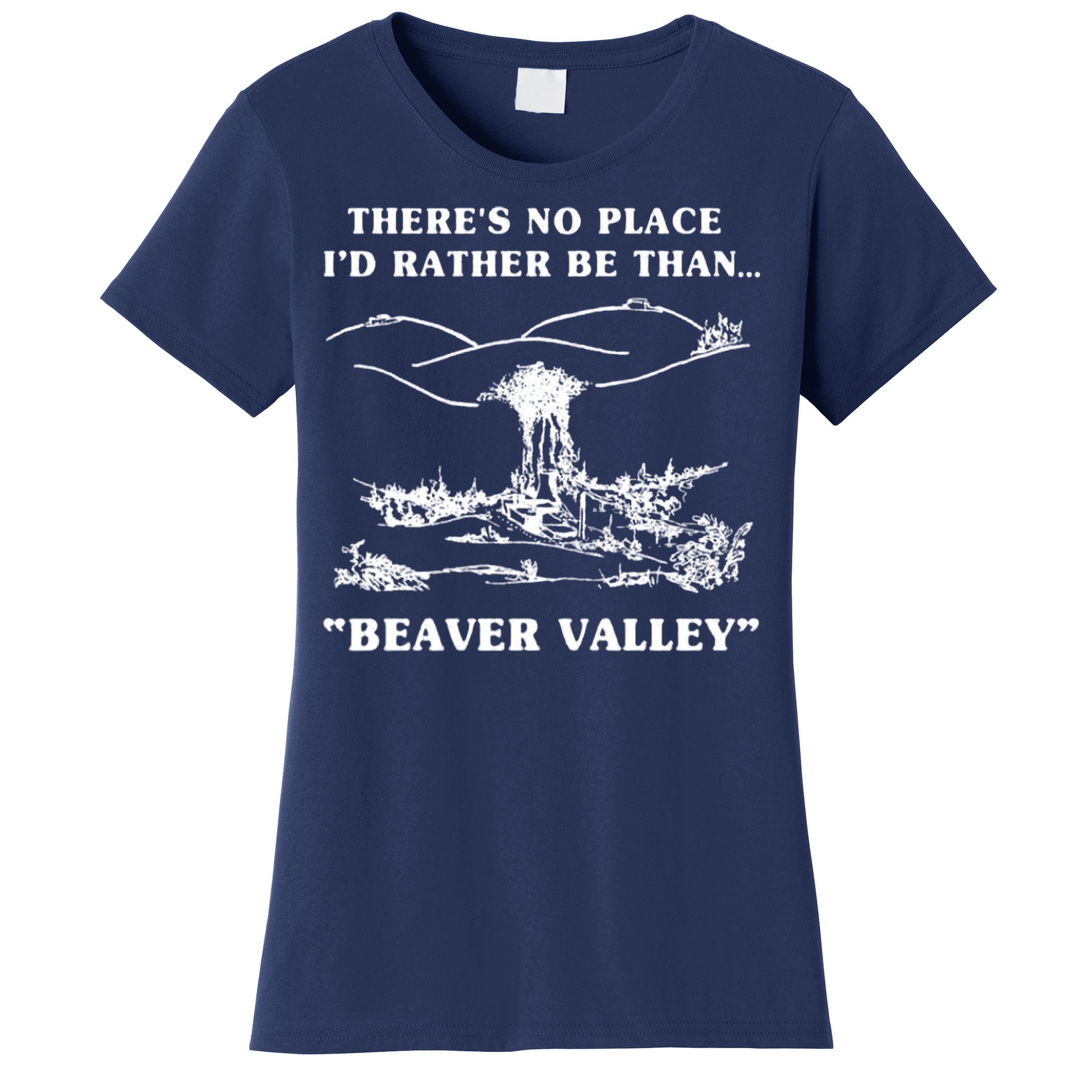 Beaver Valley Funny T Shirt Offensive T Shirts Cool T Shirt 