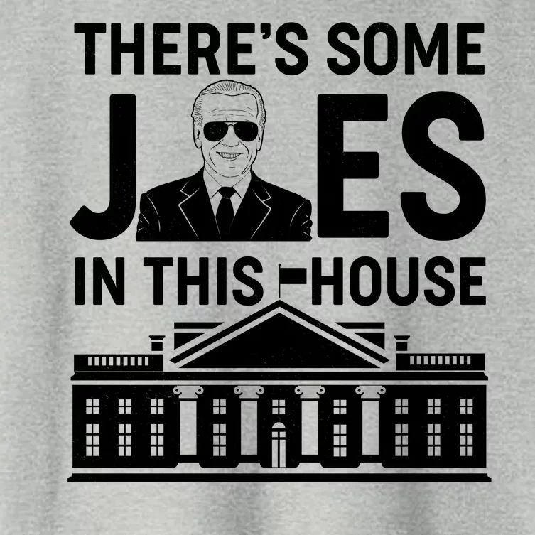 There's Some Joes In This White House President Joe Biden Women's Crop Top Tee