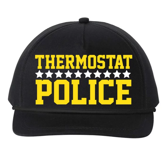 Thermostat Police Snapback Five-Panel Rope Hat