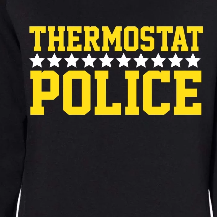 Thermostat Police Womens California Wash Sweatshirt