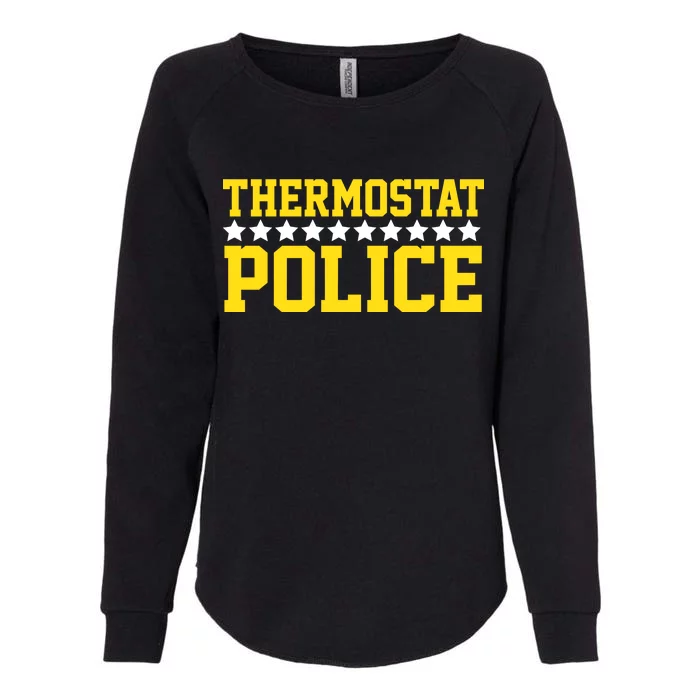 Thermostat Police Womens California Wash Sweatshirt